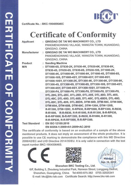 Chiny QINGDAO OSET INTERNATIONAL TRADING CO., LTD. Certyfikaty